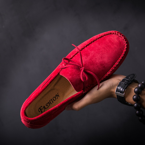 รองเท้าหนังผู้ชาย มีไซส์39-44 รองเท้าโลฟเฟอร์ชาย Slip-On Shoes