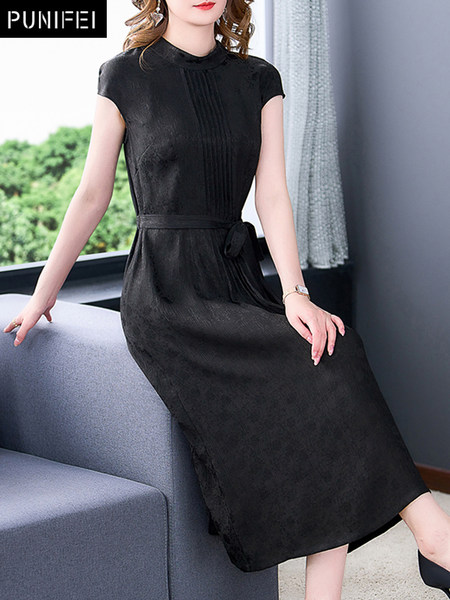 เดรสวัยผู้ใหญ่40-60ปี เดรสคุณแม่ ชุดเดรสทำงานวัยผู้ใหญ่ แบรนด์ MAMA DRESS