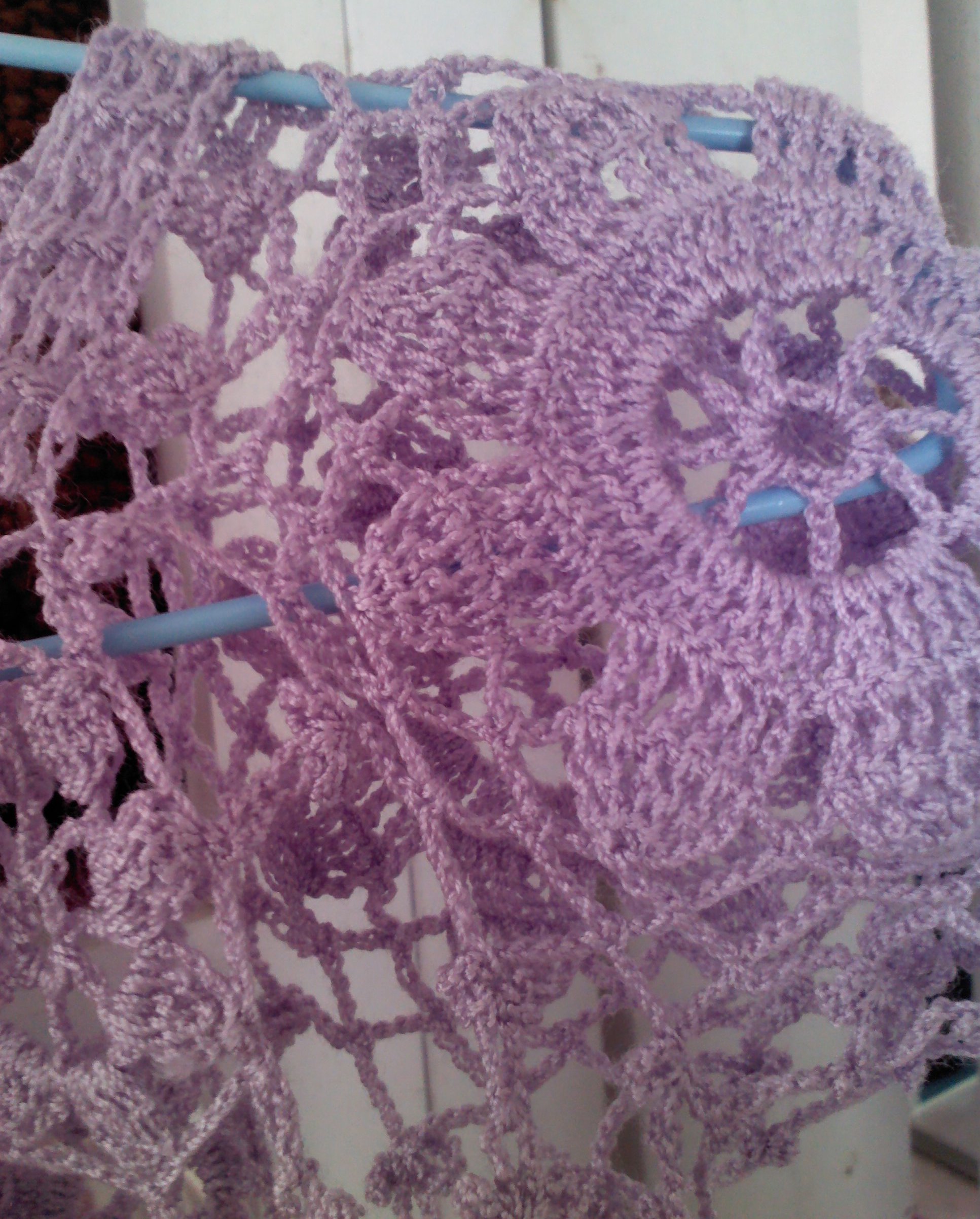 เสื้อถักม่วง