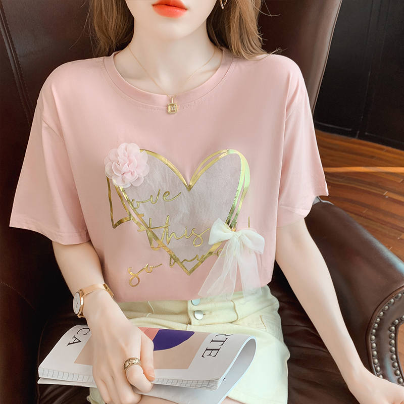 เสื้อยืดวัยรุ่นน่ารักๆ เสื้อวัยรุ่นแขนสั้น เสื้อผ้าวัยรุ่นเกาหลี แบรนด์ Wiyike