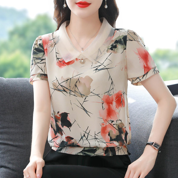 เสื้อชีฟองเกาหลี เสื้อชีฟองสวยๆ