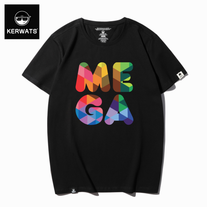 เสื้อยืดผู้ชายอ้วน S-6XL น้ำหนักผู้สวม 50-135 กิโลกรัม