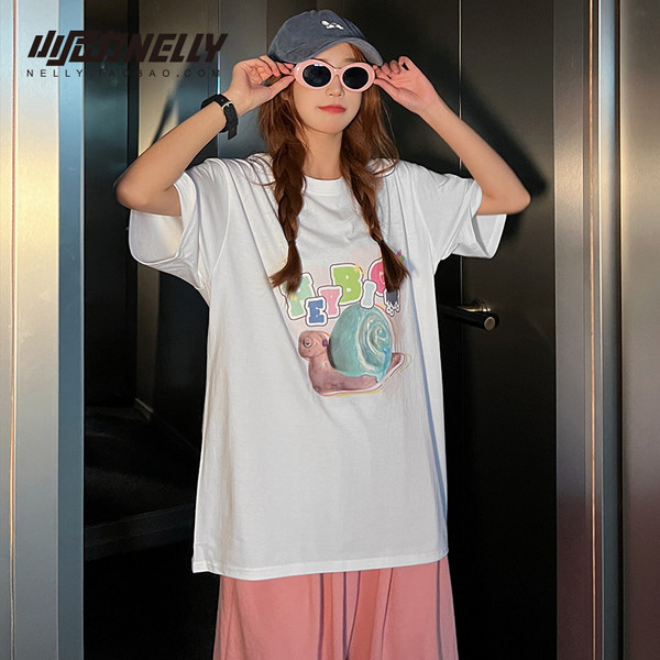 เสื้อยืดคอกลม ผู้ชาย เสื้อยืดผู้ชายเกาหลี เสื้อยืดเกาหลี แบรนด์ NELLY