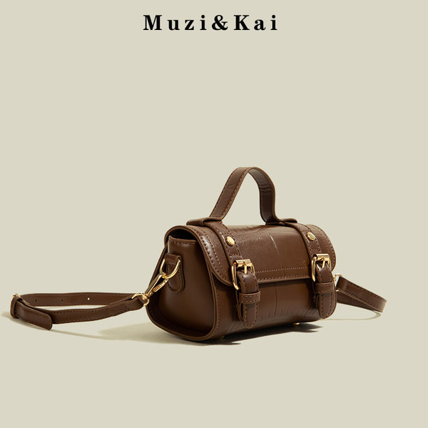 กระเป๋าสะพายข้างผู้หญิง กระเป๋าสะพายสไตล์เกาหลี By Muzi&Kai