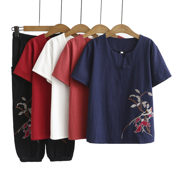 เสื้อลินินสไตล์ผู้ใหญ่ เสื้อคุณแม่ เสื้อผู้ใหญ่ แบรนด์ LININ