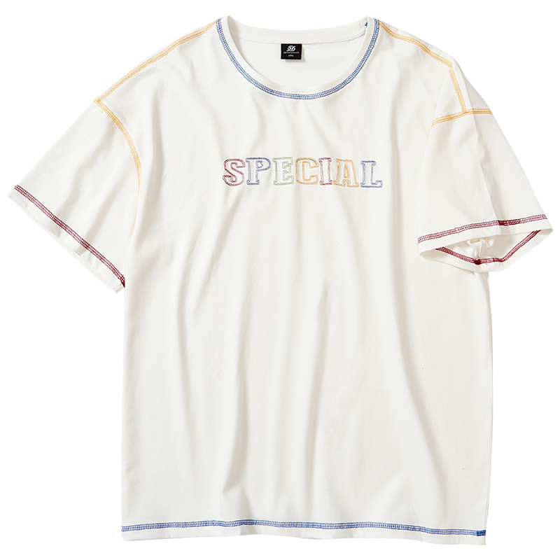 เสื้อยืดผู้ชายอ้วน S-5XL(อกเสื้อ39-51นิ้ว)