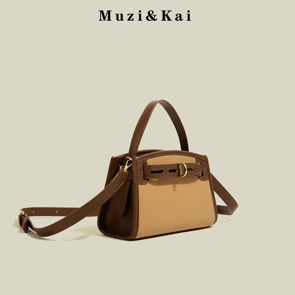 กระเป๋าสะพายข้างผู้หญิง กระเป๋าสะพายสไตล์เกาหลี By Muzi&Kai