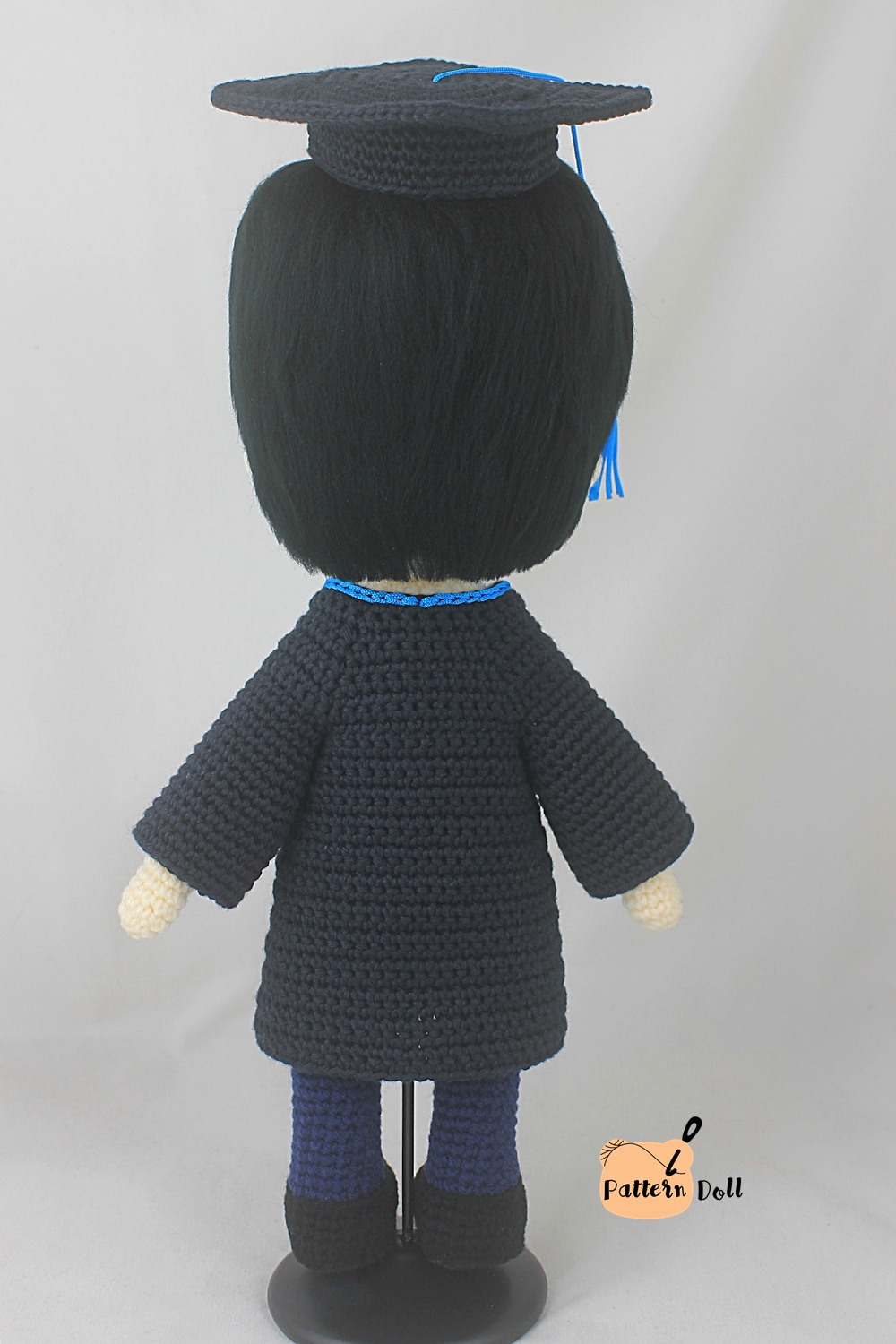 ตุ๊กตาถักชุดรับปริญญาม.เกษตรศาสตร์