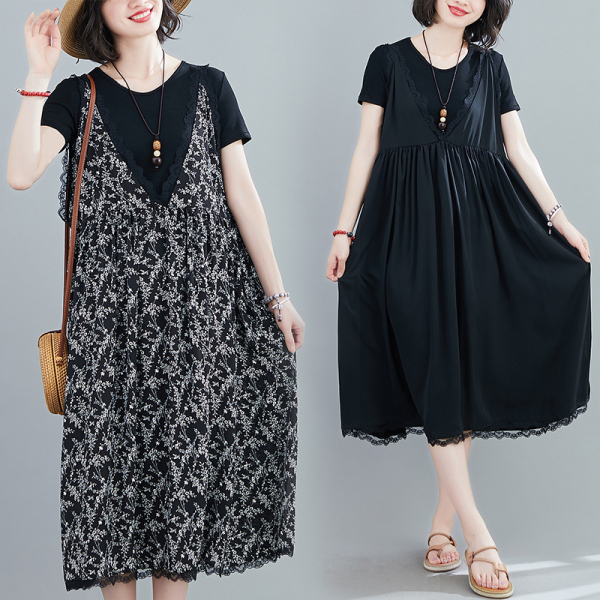 เสื้อผ้าฝ้ายสไตล์วินเทจ ใส่ตั้งแต่สาวผอม-สาวอวบ น้ำหนักตัว50-90 กิโลกรัม By Meimei plus size