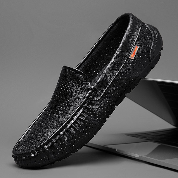 รองเท้าหนังผู้ชาย มีไซส์39-44 รองเท้าโลฟเฟอร์ชาย Slip-On Shoes