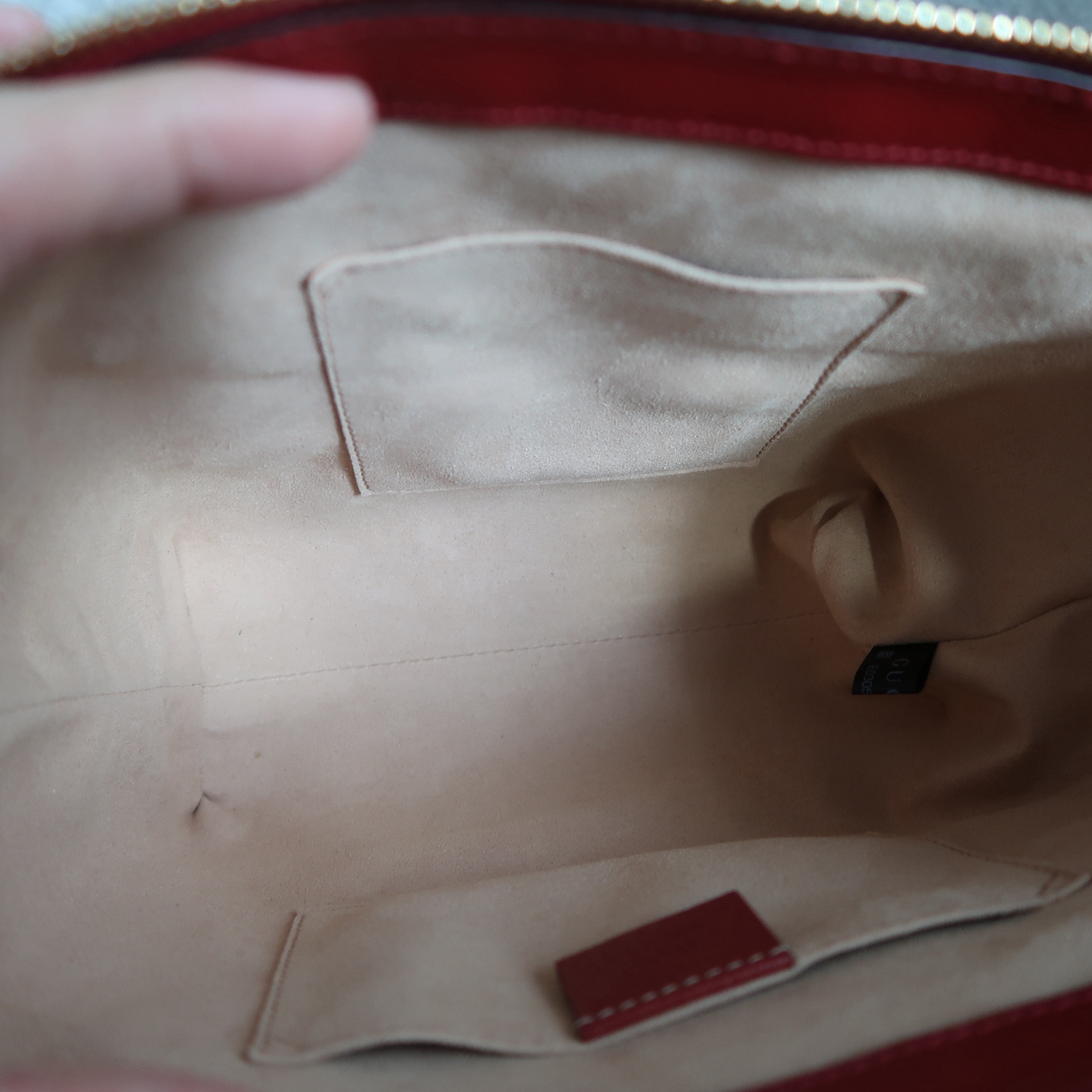 Gucci Red GG Flora Ophidia Small Tote