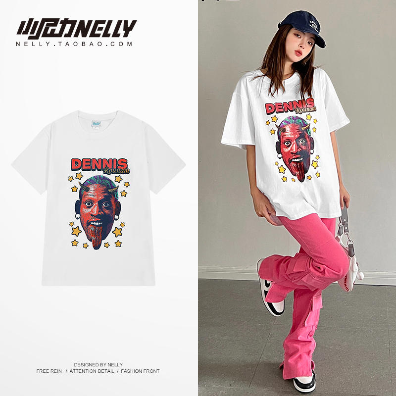 เสื้อยืดคอกลม ผู้ชาย เสื้อยืดผู้ชายเกาหลี เสื้อยืดเกาหลี แบรนด์ NELLY