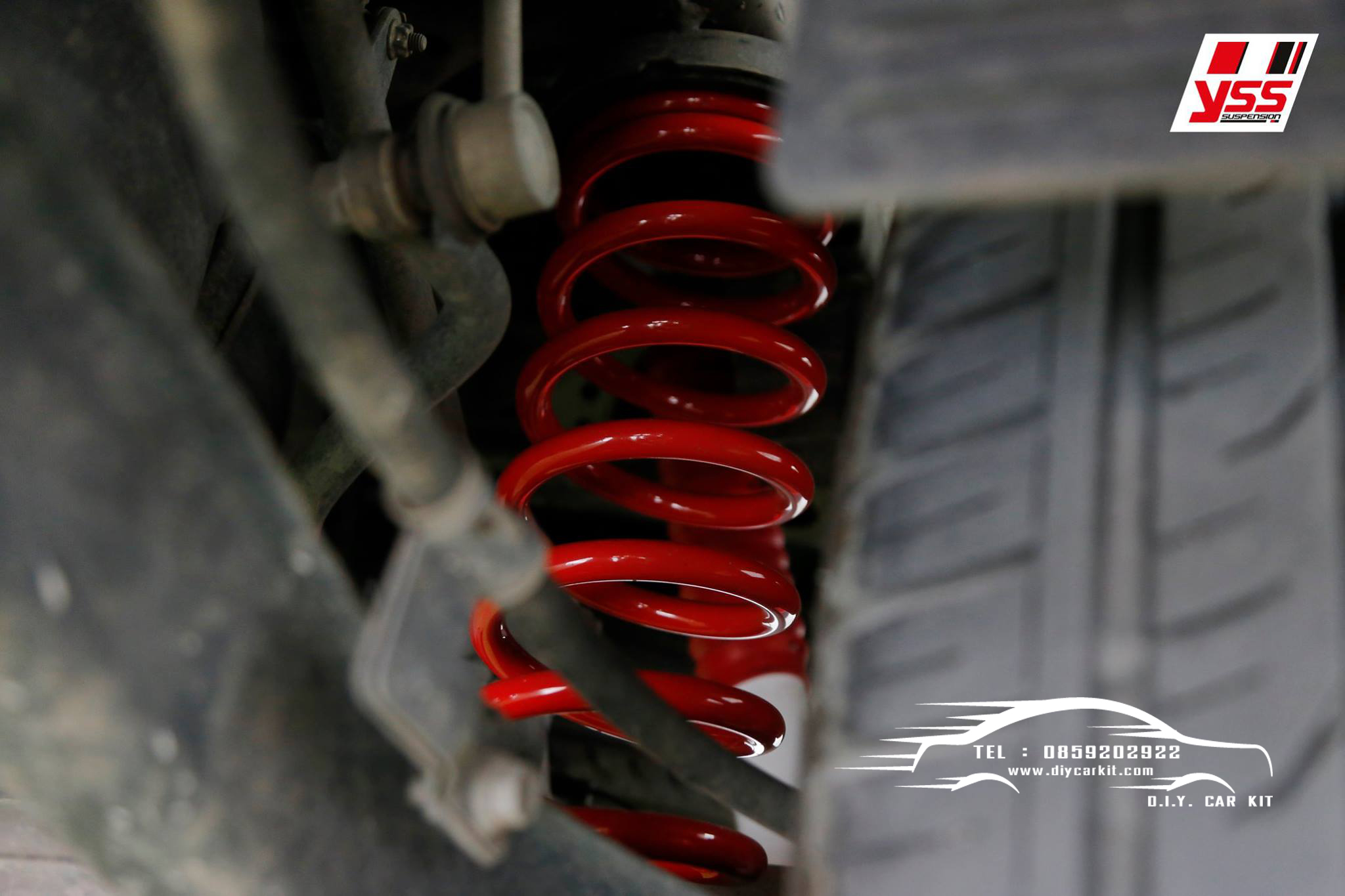 โช้คอัพ สปริงโหลดเตี้ย YSS รุ่น DTG Plus รถ Toyota All New Fortuner 15-24