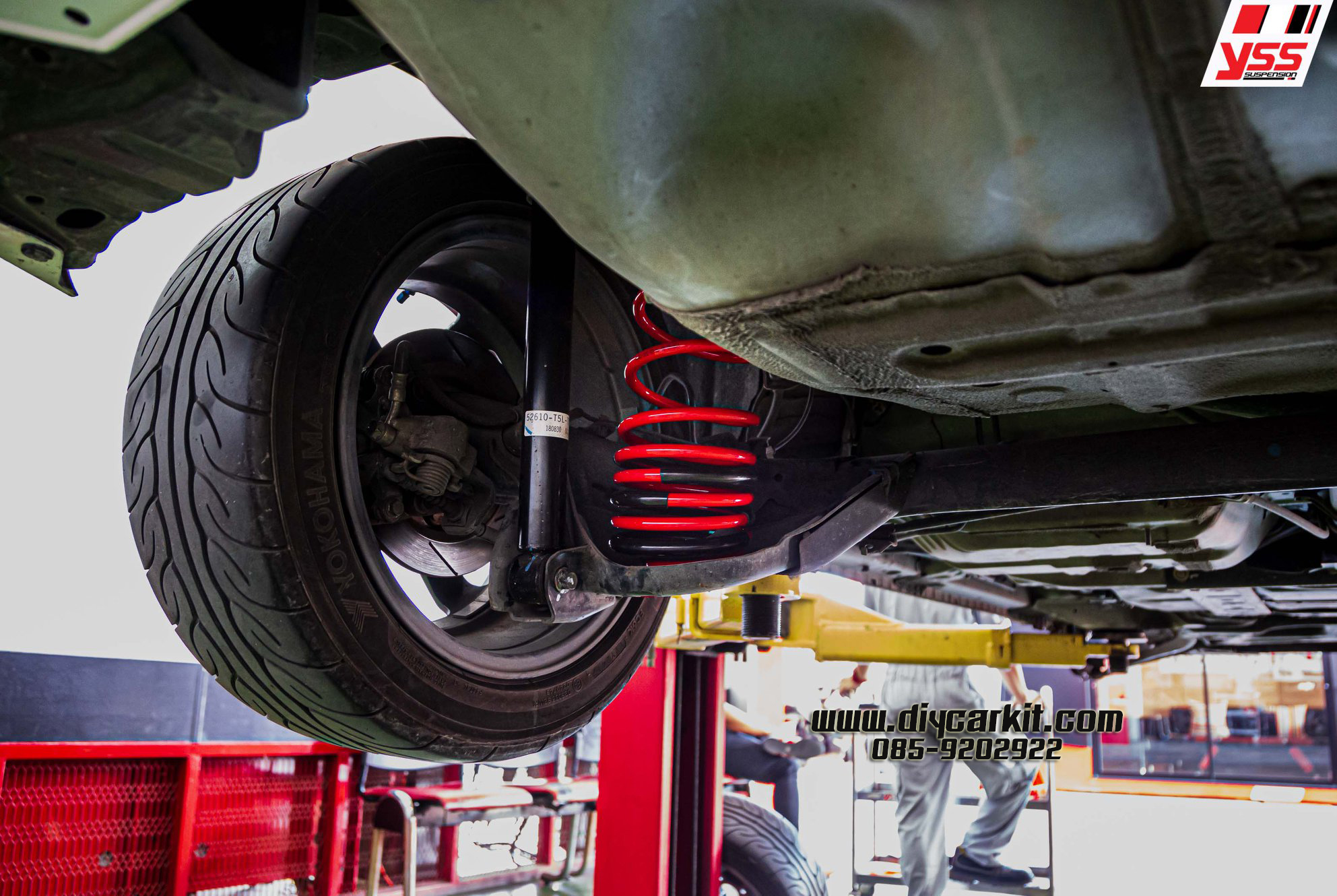 YSS สปริงรถยนต์ Honda Jazz GK ปี 14-20 (สเเตนดาร์ด เเละโหลด)