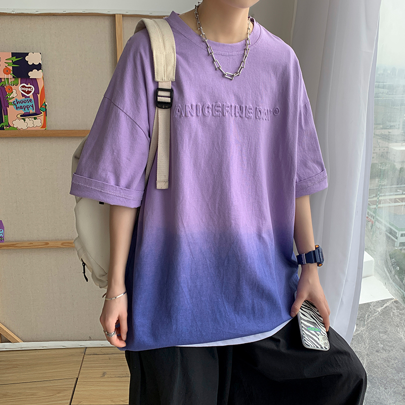 เสื้อยืดผู้ชายอ้วน M-5XL