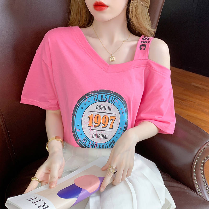เสื้อยืดวัยรุ่นน่ารักๆ เสื้อวัยรุ่นแขนสั้น เสื้อผ้าวัยรุ่นเกาหลี แบรนด์ Wiyike
