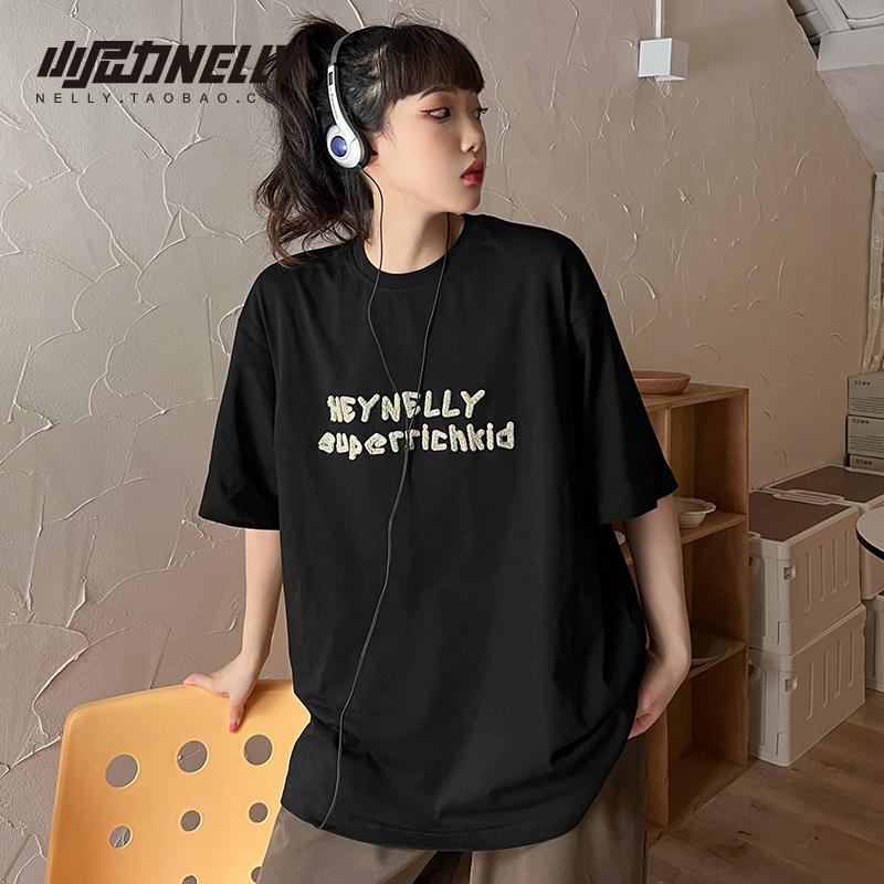 เสื้อยืดคอกลม ผู้ชาย เสื้อยืดผู้ชายเกาหลี เสื้อยืดเกาหลี แบรนด์ NELLY
