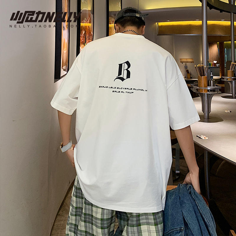 เสื้อยืดคอกลม ผู้ชาย เสื้อยืดผู้ชายเกาหลี เสื้อยืดเกาหลี แบรนด์ NELLY