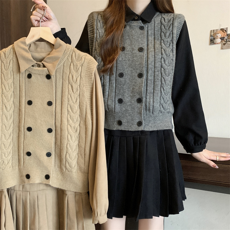 เดรสสาวอวบ มีไซส์ L-4XLอกเสื้อ 38-47 นิ้ว ใส่ได้ทั้งสาวหุ่นดีน่ารักจนถึงสาวอวบพลัสไซส์ จัดส่งฟรี! ทักแชทสั่งซื้อ