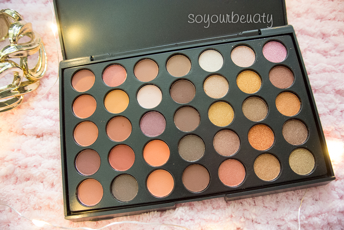 อายแชโดว์ พาเลท 35 สี Eyeshadow pallete เนื้อแมท เนื้อชิมเมอร์ติดทน