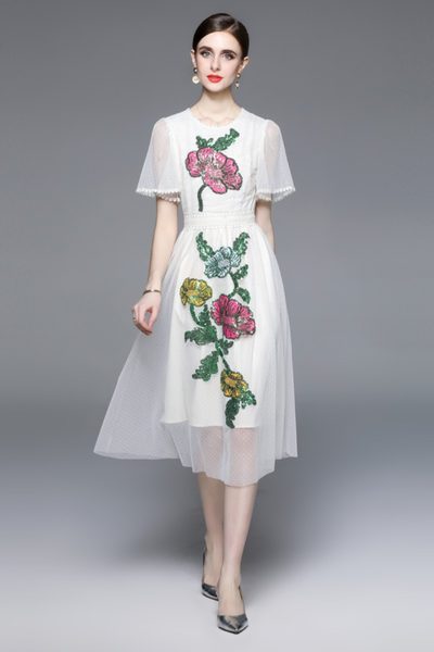 ชุดเดรสยาวสวยๆ ชุดเดรสยาวใส่สบาย ใส่ทำงาน