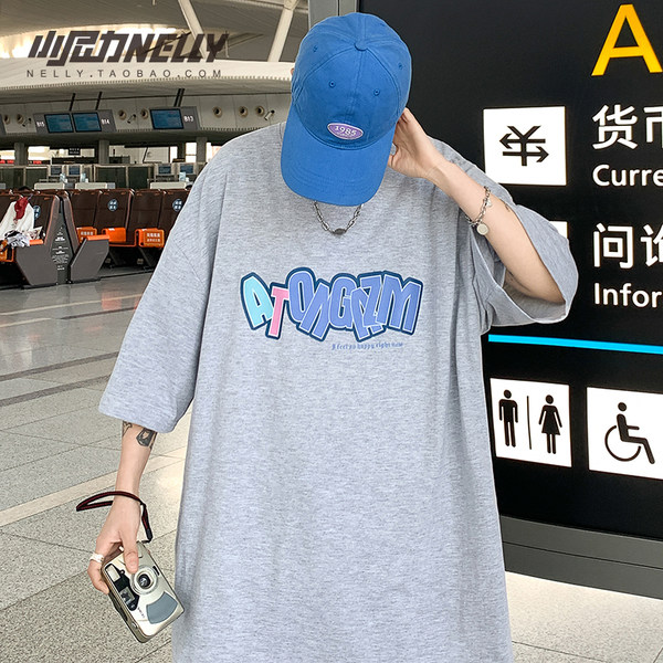 เสื้อยืดคอกลม ผู้ชาย เสื้อยืดผู้ชายเกาหลี เสื้อยืดเกาหลี แบรนด์ NELLY