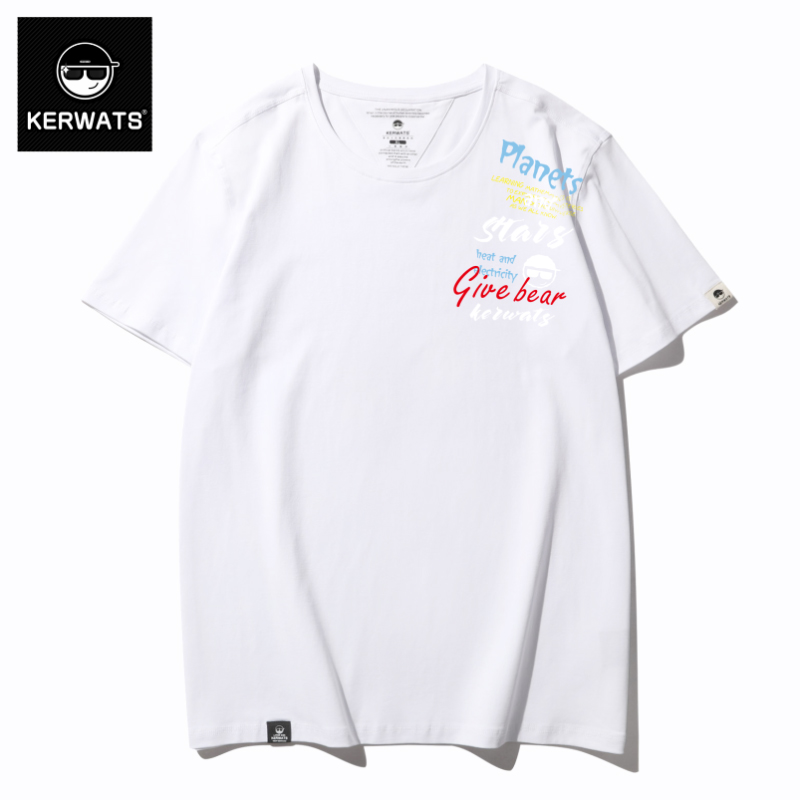 เสื้อยืดผู้ชายอ้วน S-6XL น้ำหนักผู้สวม 50-135 กิโลกรัม
