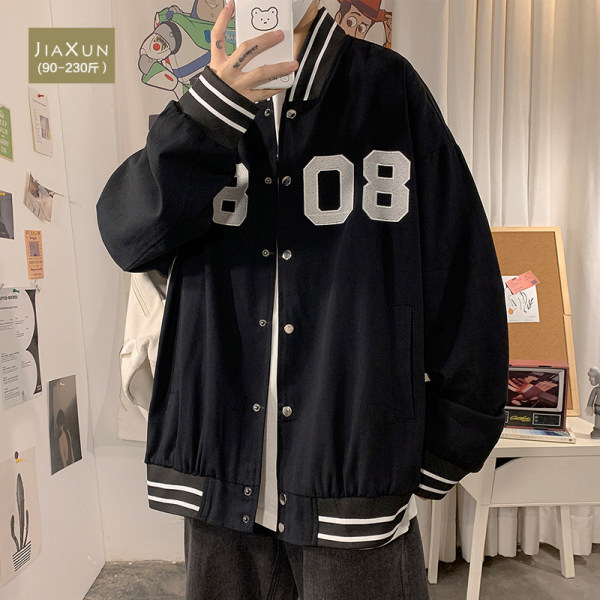 เสื้อแจ็คเก็ตเบสบอล เสื้อคลุม เสื้อแขนยาวสไตล์เกาหลี
