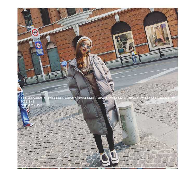 เสื้อกันหนาว สีเทา ตัวยาว ผ้าร่มกันลม บุนวมนุ่ม ซิปและกระดุมหน้า พร้อมส่งจ้า