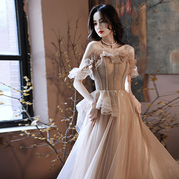 ชุดราตรี ชุดออกงาน ดีไซน์หรู แบรนด์ Angel