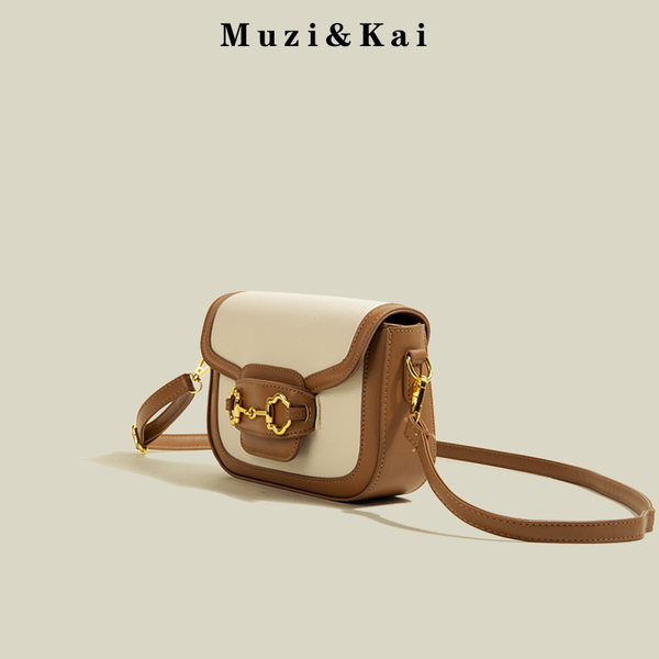 กระเป๋าสะพายข้างผู้หญิง กระเป๋าสะพายสไตล์เกาหลี By Muzi&Kai