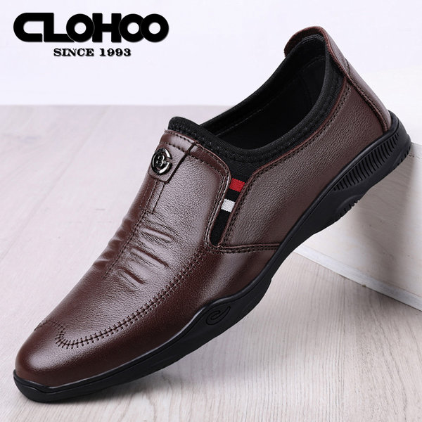 รองเท้าหนังผู้ชาย มีไซส์39-44 รองเท้าโลฟเฟอร์ชาย Slip-On Shoes