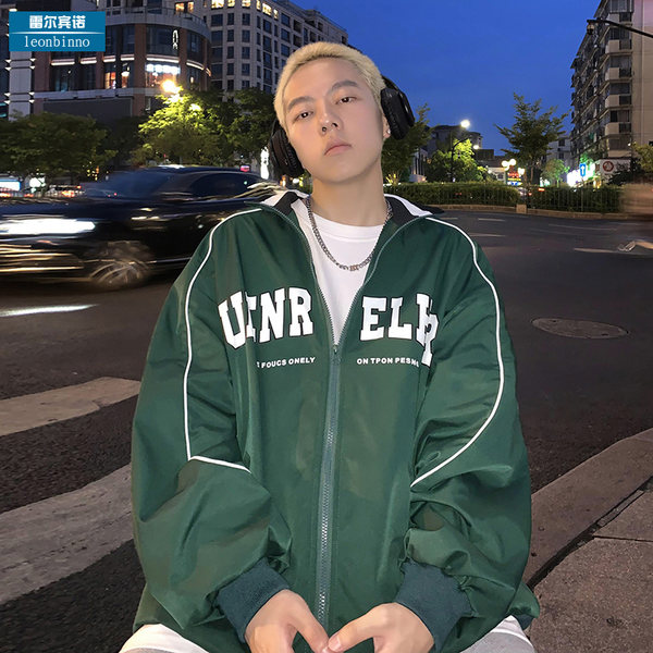 เสื้อแจ็คเก็ตเบสบอล เสื้อคลุม เสื้อแขนยาวสไตล์เกาหลี