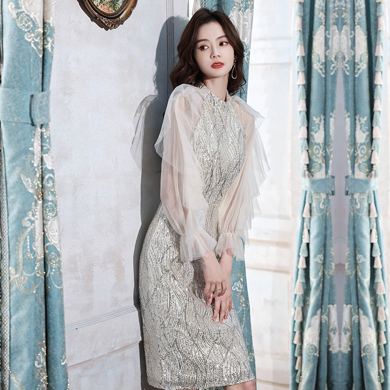 ชุดราตรี ชุดราตรีสวยหรู แบบ ทันสมัย Evening dress