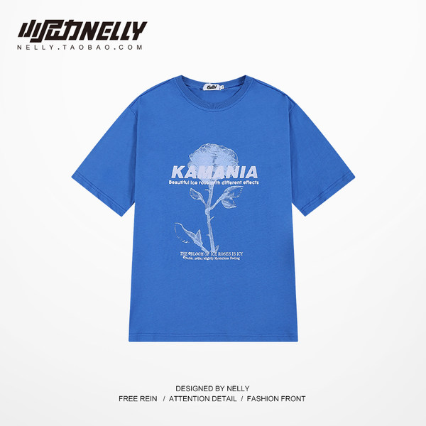เสื้อยืดคอกลม ผู้ชาย เสื้อยืดผู้ชายเกาหลี เสื้อยืดเกาหลี แบรนด์ NELLY