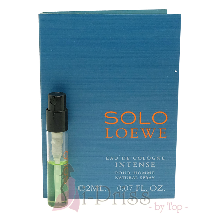 Loewe Solo Loewe (EAU DE COLOGNE) Intense 2 ml.