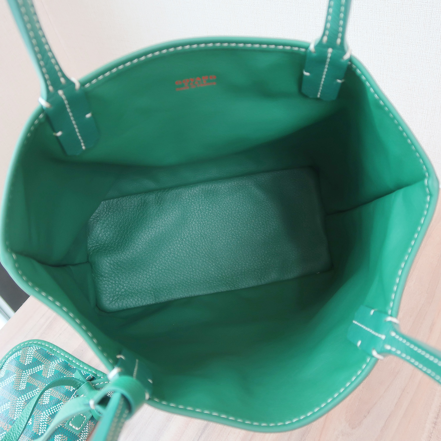 Goyard Green Monogram Anjou Mini Bag (2024)