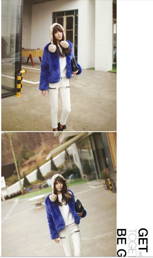 หมวกไหมพรม แบบปิดหู สำหรับสาวๆ น่ารักมากๆค่ะ พร้อมส่งจำนวนจำกัดน๊าา same pic