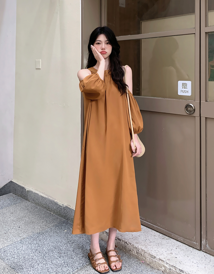 เดรสแขนสั้น มีไซส์ L-4XLอก 38-47 นิ้ว ใส่ได้ทั้งสาวหุ่นดีน่ารักจนถึงสาวอวบพลัสไซส์ จัดส่งฟรี! ทักแชทสั่งซื้อ