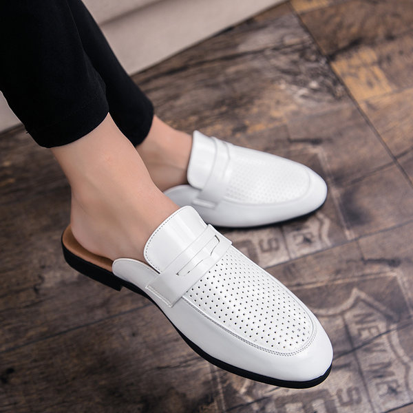 รองเท้าหนังผู้ชาย มีไซส์39-44 รองเท้าโลฟเฟอร์ชาย Slip-On Shoes