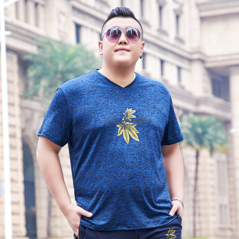 เสื้อยืดผู้ชายอ้วน S-5XL(อกเสื้อ39-51นิ้ว)