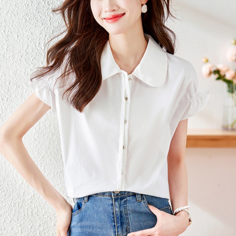 เสื้อเชิ้ตผู้หญิงแขนยาว เสื้อเชิ้ตผู้หญิงใส่ทํางาน 390 บาทต่อชิ้น ฟรีค่าจัดส่ง