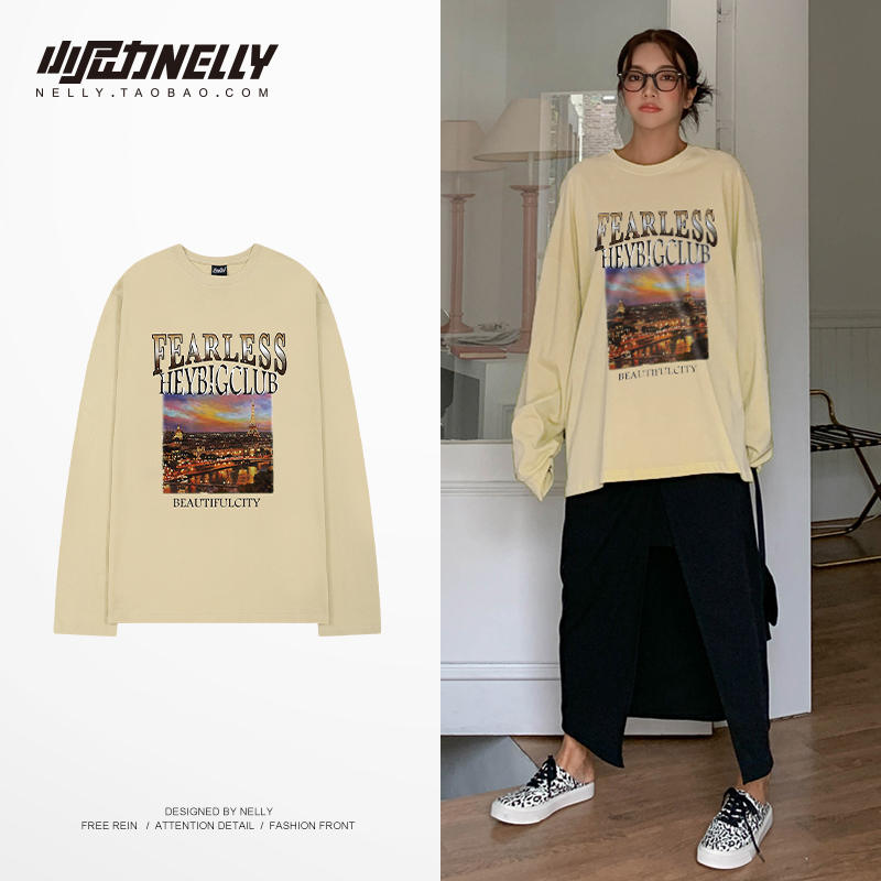 เสื้อยืดคอกลม ผู้ชาย เสื้อยืดผู้ชายเกาหลี เสื้อยืดเกาหลี แบรนด์ NELLY