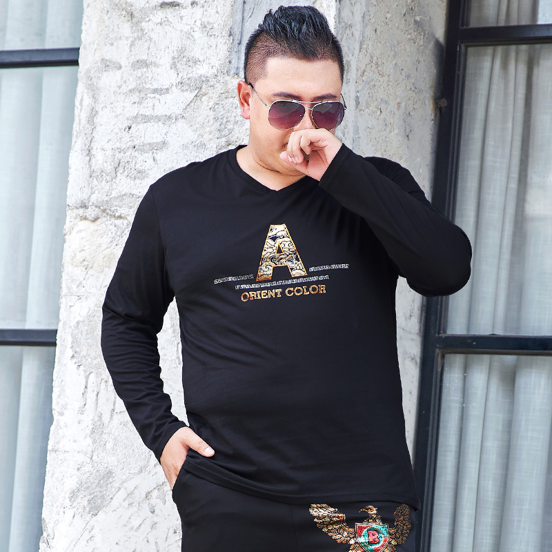 เสื้อยืดผู้ชายอ้วน S-5XL(อกเสื้อ39-51นิ้ว)