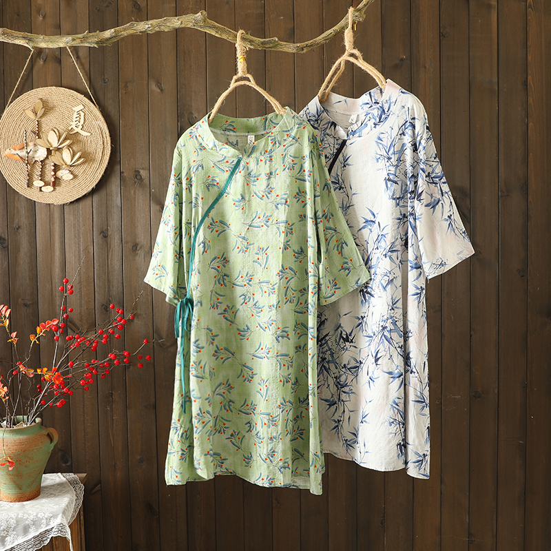 เสื้อลินิน เสื้อผ้าฝ้ายลินิน เสื้อเชิ้ตผ้าลินิน