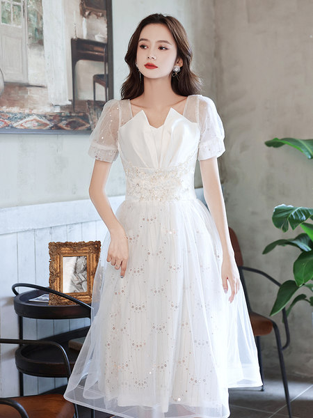 ชุดราตรี ชุดราตรีสวยหรู แบบ ทันสมัย Evening dress