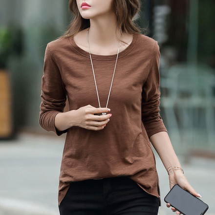 เสื้อยืดแขนยาวแฟชั่น เสื้อยืด T-shirt แขนยาว