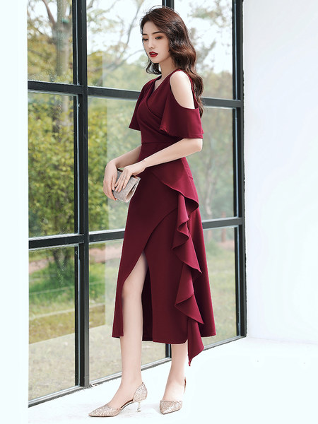 ชุดราตรี ชุดราตรีสวยหรู แบบ ทันสมัย Evening dress