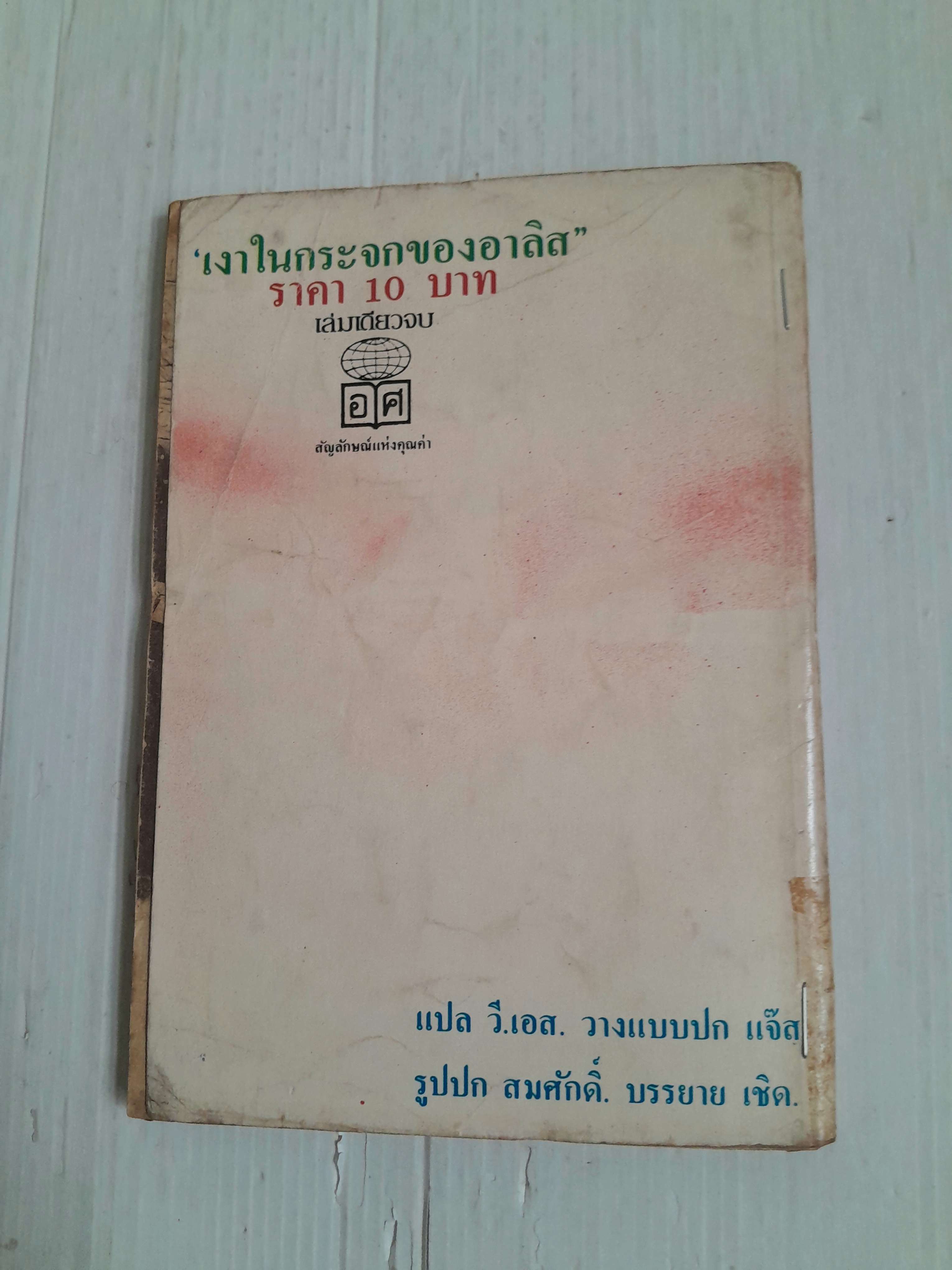 เงาในกระจกของอาลิส (เล่มเดียวจบ)