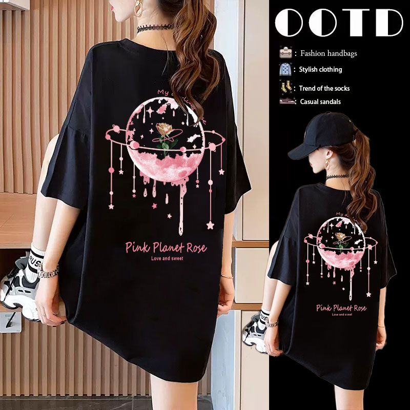 เสื้อยืดคนอ้วนแบบโอเวอร์ไซส์แบบ ulzzang fashion สนใจทักแชท